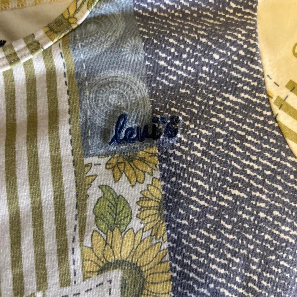Levis multicoloured patchwork dress patchwork - Picture 5 of 6
